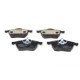 Set placute frana fata BOSCH pentru AUDI 100 C3, A4 B5; VW PASSAT B5 1.6-2.8, inaltime 74.2 mm, latime 156.5 mm, grosime 19.5 mm