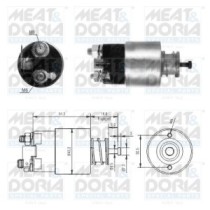 Solenoid, electromotor MEAT & DORIA