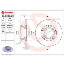 Disc frana BREMBO