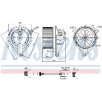 Ventilator, habitaclu NISSENS