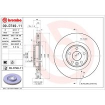 Disc frana BREMBO