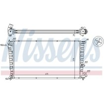 Radiator, racire motor NISSENS