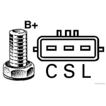 Alternator HERTH+BUSS JAKOPARTS