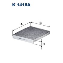 Filtru, aer habitaclu FILTRON