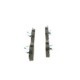 Set placute frana fata BOSCH cu instructiuni montare, lacat, tampon amortizare pentru OPEL SIGNUM, VECTRA C, SAAB 9-3