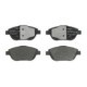 Set placute frana fata BOSCH pentru CITROEN C3, C3 AIRCROSS, C4 CACTUS, PEUGEOT 2008, dimensiuni 59.2 mm x 137.0 mm x 18.0 mm