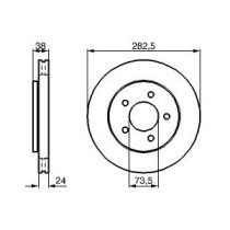 Disc frana BOSCH