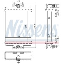 Radiator, racire motor NISSENS