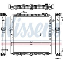 Radiator, racire motor NISSENS