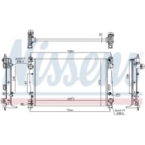 Radiator, racire motor NISSENS