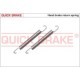 Set accesorii, saboti frana parcare QUICK BRAKE