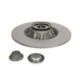 Disc frana BOSCH Spate Dreapta/Stanga cu inel ABS pentru CITROEN C4 I, C4 II, DS4, PEUGEOT 308, Diametru exterior 249.0 mm