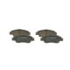 Set placute frana fata BOSCH pentru HONDA JAZZ IV 1.3 09.15 - inaltime 56.7 mm, latime 136.5 mm, grosime 16.0 mm