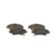 Set placute frana fata BOSCH pentru HONDA JAZZ IV 1.3 09.15 - inaltime 56.7 mm, latime 136.5 mm, grosime 16.0 mm