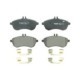 Set placute frana fata BOSCH pentru MERCEDES C (C204), C T-MODEL (S204), C (W204), E (A207), E (C207), E T-MODEL (S212), E (W212), SLC (R172), SLK (R172) 71.5mm x 146.2mm x 20.6mm