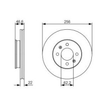 Disc frana BOSCH