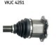 Planetara SKF Ax cardanic Fata Dreapta 473mm AUDI A6 C7 2.0D/3.0D 03.11-09.18