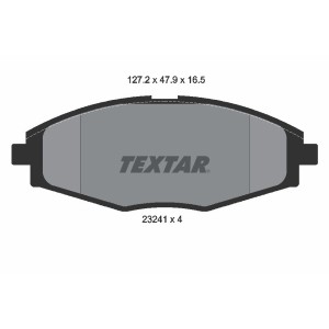 Set placute frana,frana disc TEXTAR