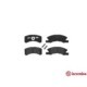 Set placute frana disc BREMBO DAIHATSU CUORE V-VII MOVE TREVIS MITSUBISHI MIRAGE TOYOTA PIXIS 44x92x15 mm Fata 11.98-