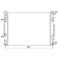 Radiator, racire motor NRF