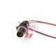 Lumina de delimitare SENCOM Priza bec Spate Dreapta/Stanga CITROEN JUMPER II FIAT DUCATO PUNTO PEUGEOT BOXER 1.2-3.0D 09.99 250mm cablu