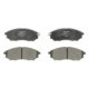 Set placute frana fata DELPHI pentru INFINITI EX, FX, G, M, M37, M45, Q45 III, Q60, Q70, QX50 I, NISSAN 370Z, MURANO I, MURANO II, NAVARA, PATHFINDER III, QASHQAI I