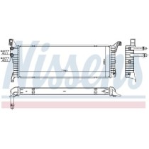 Radiator, racire motor NISSENS