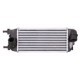 Intercooler compresor NISSENS pentru FIAT PANDA 0.9/0.9CNG/1.3D 02.12 - dimensiuni 290x128x64 mm, aluminiu/plastic, fără supapă AGR