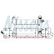 Intercooler compresor NISSENS pentru FIAT PANDA 0.9/0.9CNG/1.3D 02.12 - dimensiuni 290x128x64 mm, aluminiu/plastic, fără supapă AGR