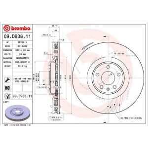 Disc frana BREMBO