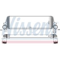 Intercooler, compresor NISSENS