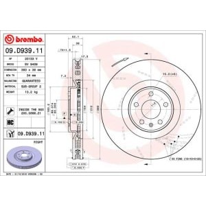 Disc frana BREMBO