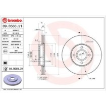 Disc frana BREMBO