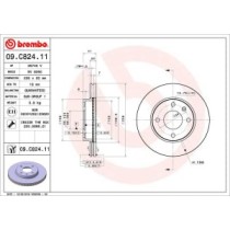 Disc frana BREMBO