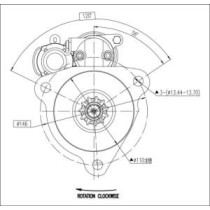 Demaror PRESTOLITE ELECTRIC