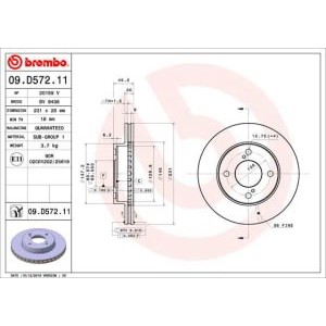 Disc frana BREMBO