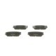 Set placute frana spate BOSCH pentru HYUNDAI TERRACAN 2.5D/2.9D/3.5, inaltime 46.3 mm, latime 110.6 mm, grosime 15.6 mm