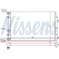 Radiator, racire motor NISSENS