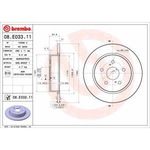 Disc frana BREMBO