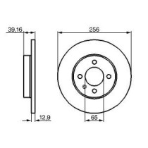 Disc frana BOSCH