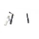 Set placute frana fata BOSCH pentru ABARTH 500/595/695, FIAT BRAVO II, DOBLO, GRANDE PUNTO, LANCIA DELTA III 57.4mm x 136.8mm x 18.3mm