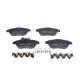 Set placute frana fata BOSCH pentru ABARTH 500/595/695, FIAT BRAVO II, DOBLO, GRANDE PUNTO, LANCIA DELTA III 57.4mm x 136.8mm x 18.3mm