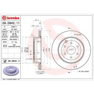 Disc frana BREMBO