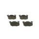 Set placute frana fata BOSCH pentru CITROEN AX, C15/MINIVAN, ZX, ZX/HATCHBACK; PEUGEOT 306, 306/HATCHBACK 1.1-1.9D 04.87-12.05