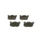 Set placute frana fata BOSCH pentru CITROEN AX, C15/MINIVAN, ZX, ZX/HATCHBACK; PEUGEOT 306, 306/HATCHBACK 1.1-1.9D 04.87-12.05