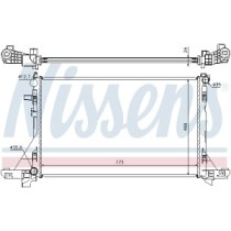 Radiator, racire motor NISSENS