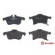 Set placute frana fata BREMBO OPEL ADAM CORSA D E 1.0-1.6 05.07- Inaltime 70mm Latime 155mm Grosime 20mm Senzor uzura Da