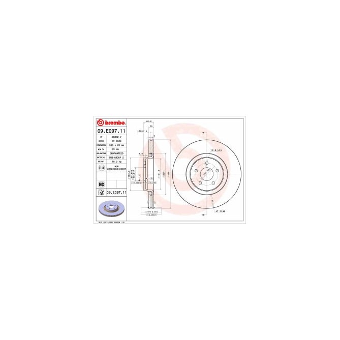 Disc frana BREMBO