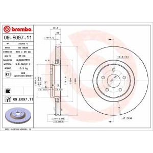 Disc frana BREMBO