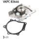 Pompa apa SKF cu garnituri pentru CITROEN DS 4, DS 5, DS 7, C-CROSSER, C4 GRAND PICASSO II, C4 II, C4 PICASSO II, C4 SPACETOURER, C5 AIRCROSS, C5 II 2.0D/2.0DH/2.2D 03.06-